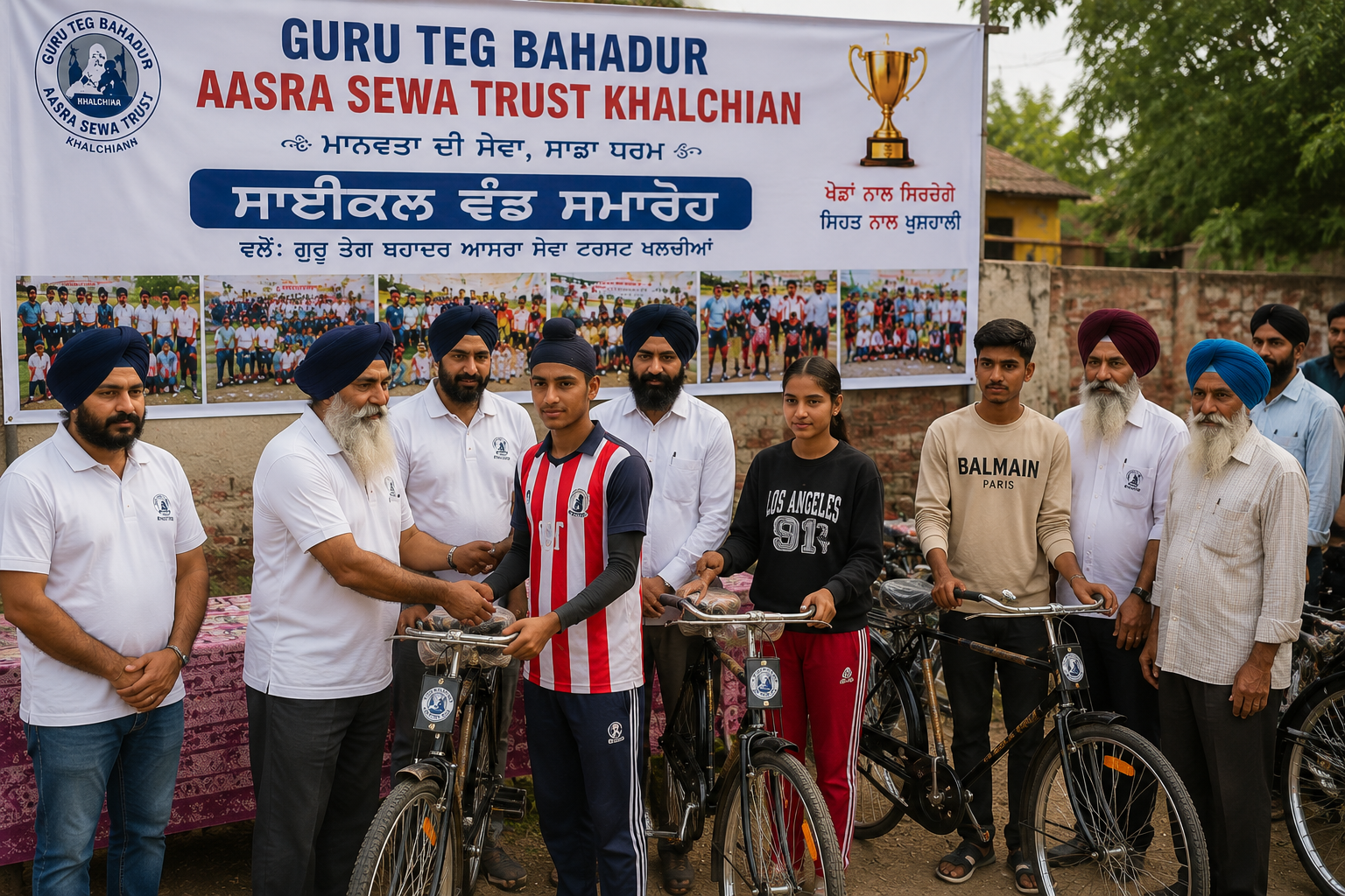 Bicycle Distribution Initiative for Deserving Individuals